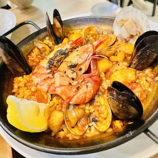 AN58 西班牙創意料理 ｜ 道地西班牙海鮮燉飯🇪🇸 ｜ 跟著17吃美食