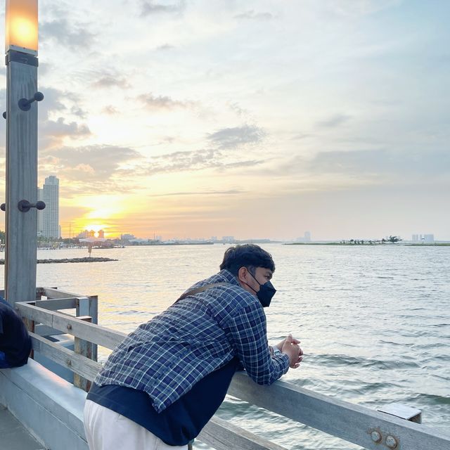 Ancol Beach, Jakarta Indonesia