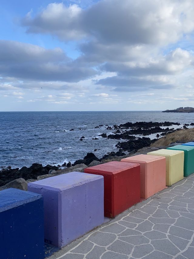 제주 도두동무지개해안도로🌈