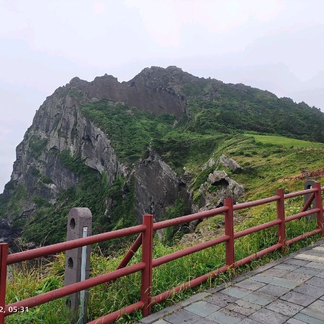 Seongsan Ilchulbong Sunrise Peak in Jeju 