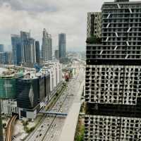Rooftop view @ Komune Living KL