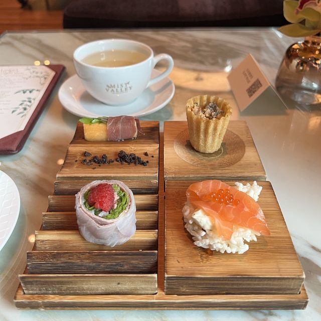 Unique Afternoon Tea Set at Kempinski