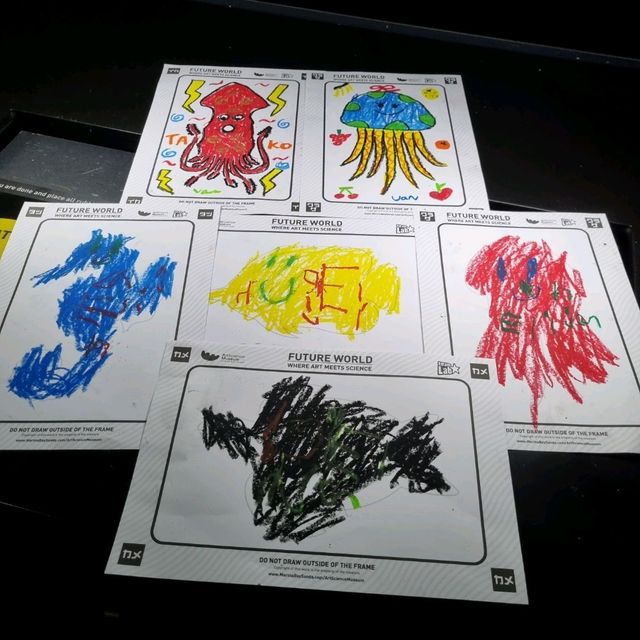 Arts Fun At The Artscience Museum