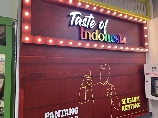 Authentic Indonesian food! 