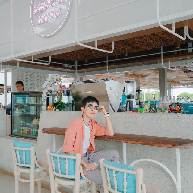 Samaesan Marina ที่พักติดทะเลมินิมอลสไตล์บาหลี