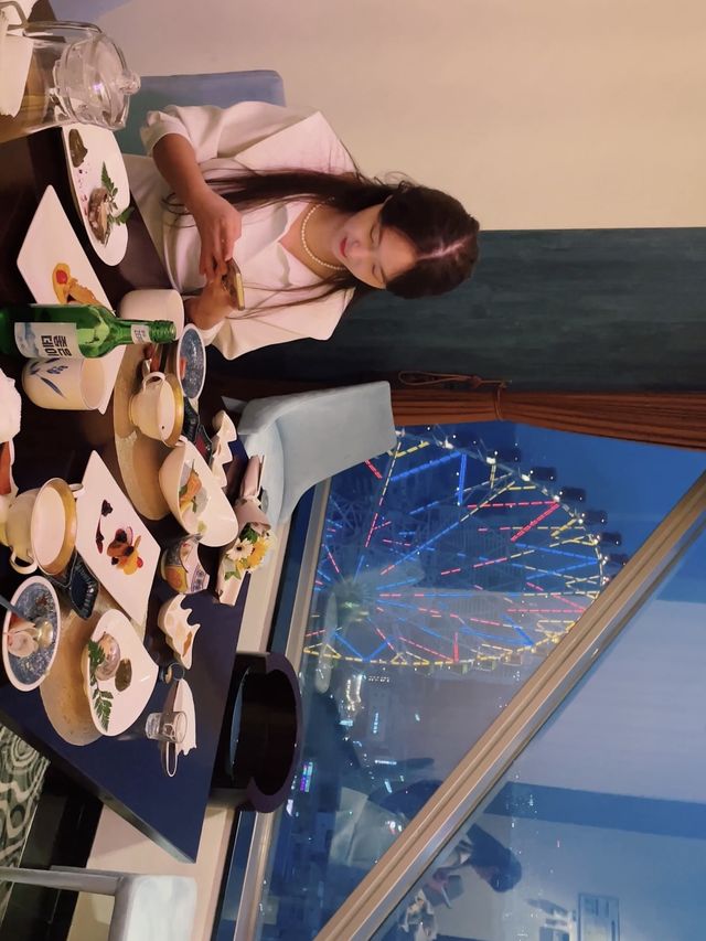 "롯데호텔 울산" 식당편 - 관람차뷰가 멋진, 분위기 좋은 <봄경>
