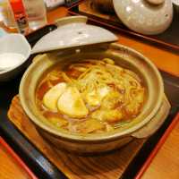 愛知県！名古屋グルメの味噌かつきしめん