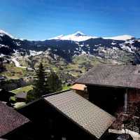 Grindelwald village in Switzerland 