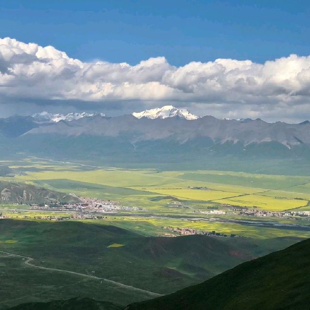 青海門源縣最靚風景線