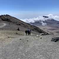 nearing the peak Kilimanjaro