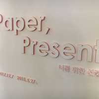 Paper Present,너를 위한 선물 전시회