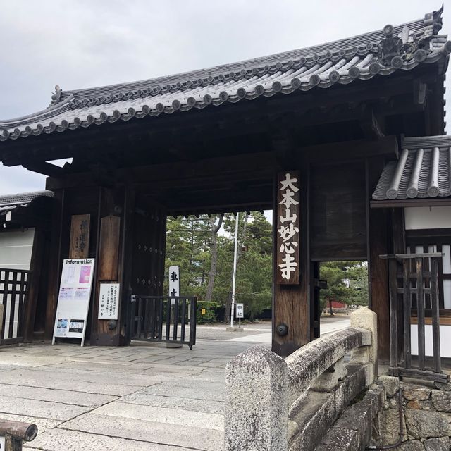 【京都おでかけ】大人かわいい御朱印帳を求めて、妙心寺に。