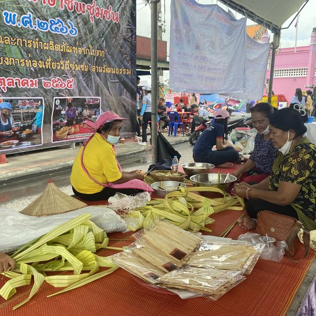 งานประเพณีลากพระเเละเเข่งขันเรือเพรียว ปากพนัง