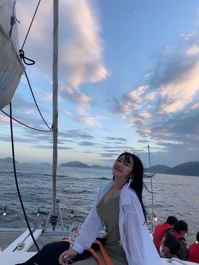 통영에서 요트타고 낭만적인 노을을 🛥️