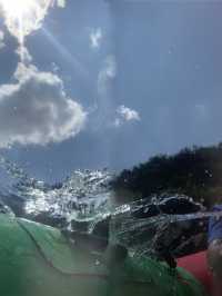 Fun in the water .Nanjiang Canyon 