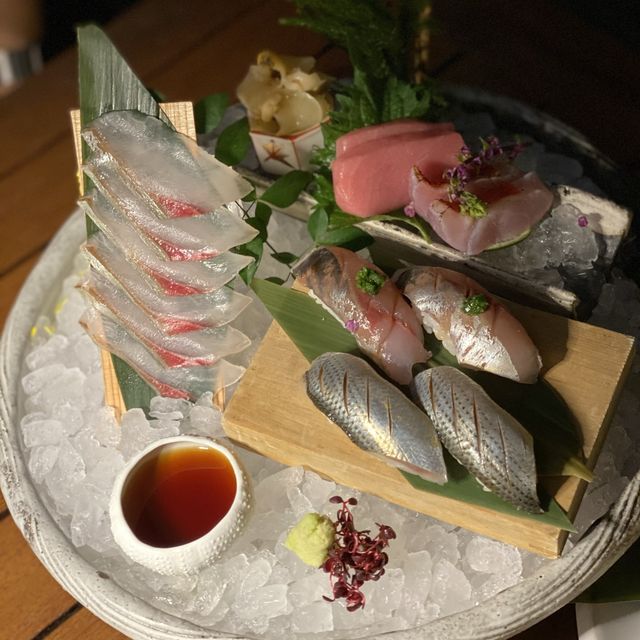 Japanese fusion with lively atmosphere