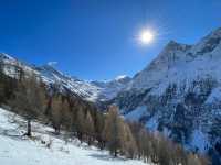 Switzerland kicks off 2023 with snow.