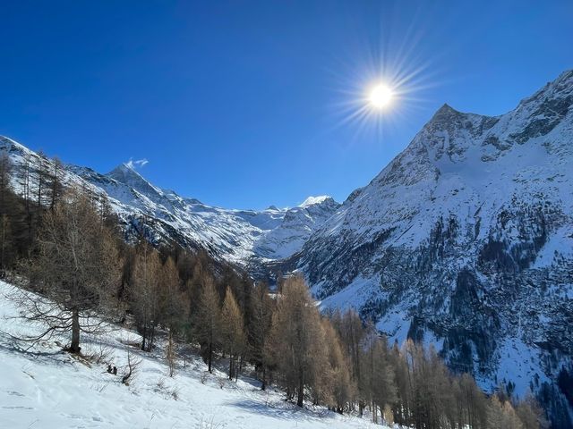 Switzerland kicks off 2023 with snow.