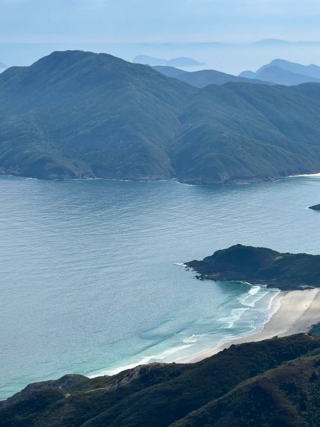 One of the most beautiful hiking trails in Hong Kong - Nam She Tsim.