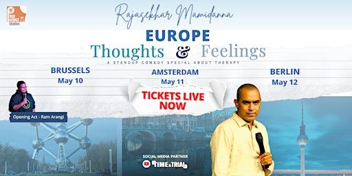 Thoughts and Feelings - Standup special by Rajasekhar Mamidanna (Berlin) | Neue Bühne Friedrichshain