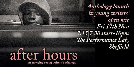 Anthology launch & open mic | Performance Lab, Sheffield Hallam University