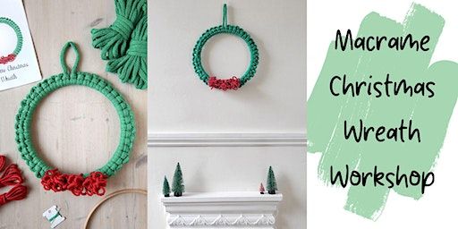 Macrame Christmas Wreath Workshop | Handmade Nottingham