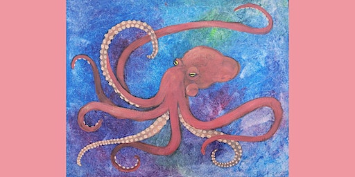 Octopus Acrylic Painting Class | 901 Santa Fe Dr