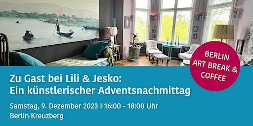 Zu Gast bei Lili & Jesko: Ein künstlerischer Adventsnachmittag | Atelier von Lili & Jesko
