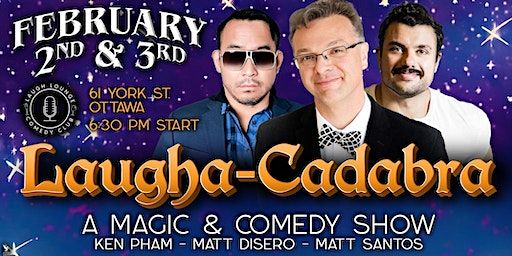 Laugha-Cadabra: Featuring comedy magician Matt Disero! | Laugh Lounge