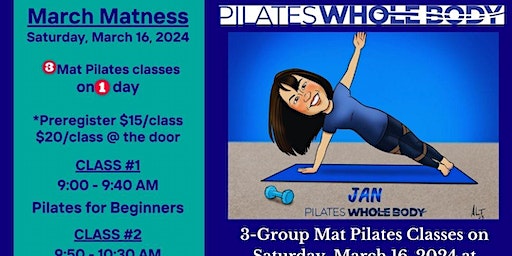 March Matness: 3-Pilates Classes on 1-Day | Holiday Inn Rapid City Downtown - Conv Ctr, an IHG Hotel