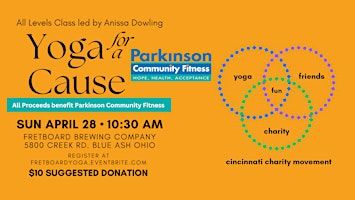 Yoga for a Cause - benefitting Parkinson Community Fitness | Fretboard Brewing Company