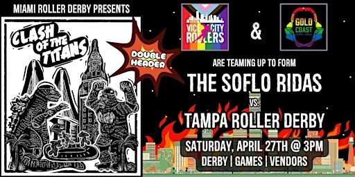 Miami Roller Derby presents: CLASH OF THE TITANS | Miami Springs Recreation Center
