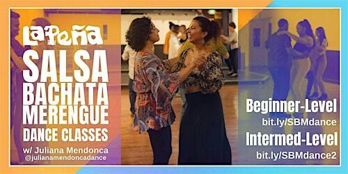 Beginners Salsa, Bachata & Merengue Dance Class Series (Oct 21 - Nov 18) | La Peña Cultural Center