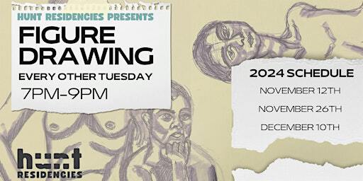 Figure Drawing presented by Hunt Residencies | The C. Stuart and Jane H. Hunt Art Gallery