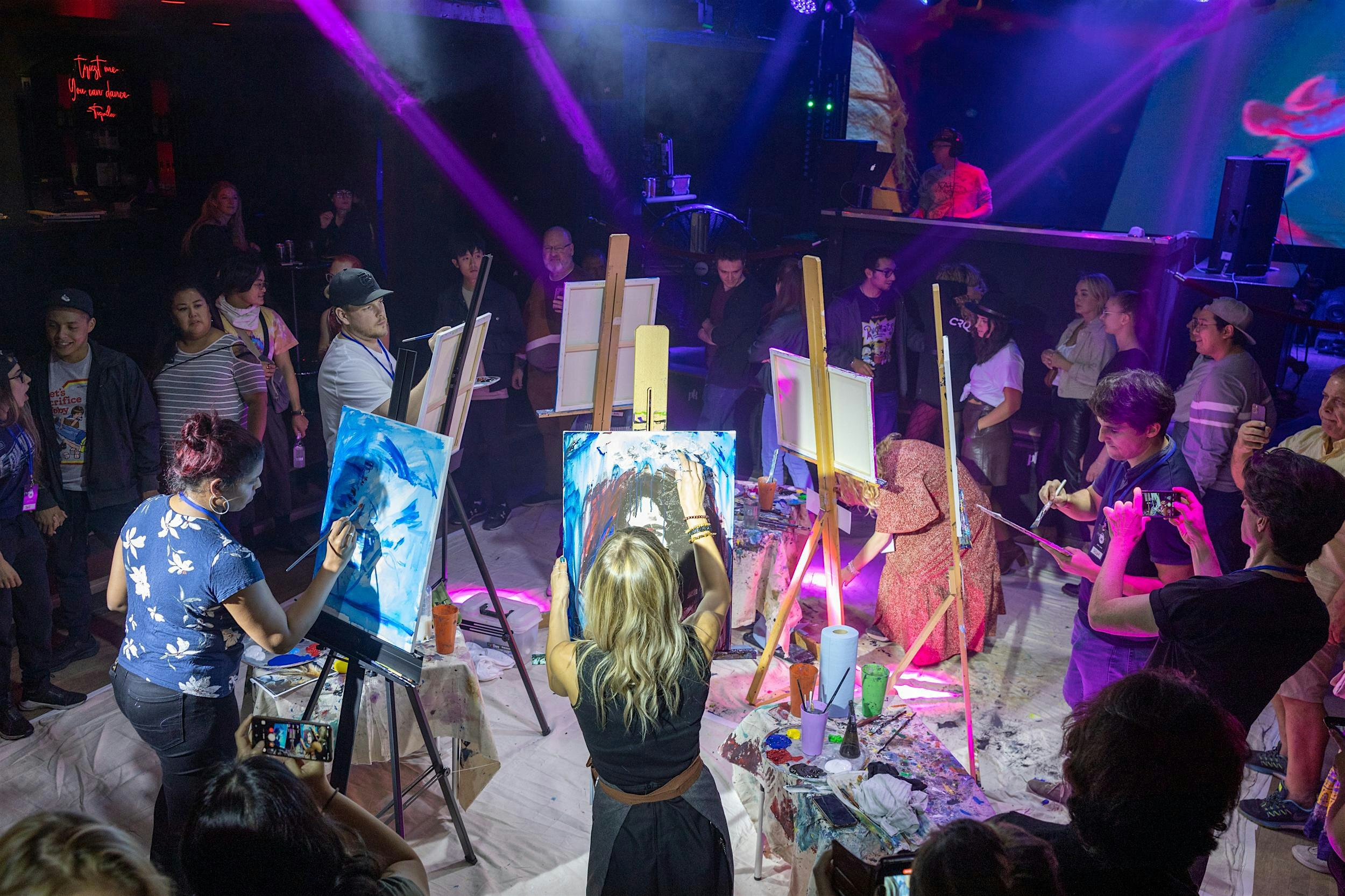 Art Battle Fort Erie - February 8, 2025 | Sanctuary Centre for the Arts
