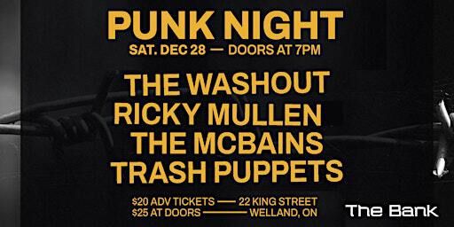 Punk night | The Bank Art House, 22 King Street, Welland, ON, Canada