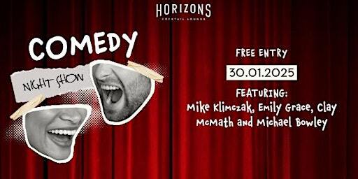 Comedy Night - FREE ENTRY | Horizons Cocktail Lounge