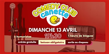 Stand up Toulouse - Canette comedy club x Madame Baudruche | Madame Baudruche