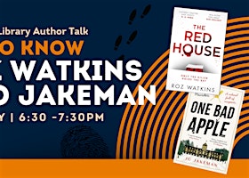 Author Talk with Roz Watkins & Jo Jakeman | Camborne Library