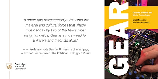 ‘Gear’ Book Launch with Professor Samantha Bennett | ANU Research School of Social Sciences (RSSS)