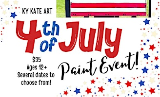 4th of July Paint Event | Brick+Mortar Boutique and Coffeehouse