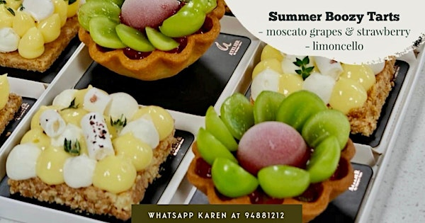 Boozy Summer Tart | Spazio @ Kovan