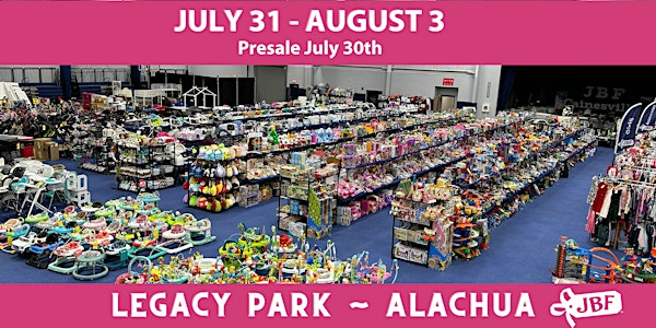 JBF Kids' MEGA Sale July 31- August 3rd. | Legacy Park Multipurpose Center