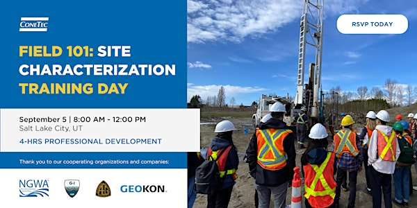 Field 101: Site Characterization Training Day | 3750 W 500 S
