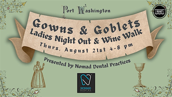 Gowns & Goblets: Ladies Night Out & Wine Walk | Inventors Brewpub