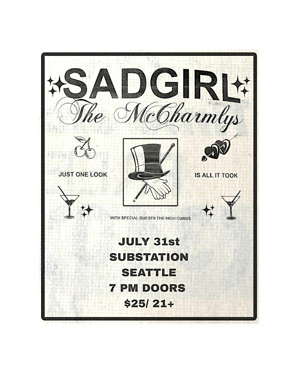SadGirl  and The McCharmlys | Substation