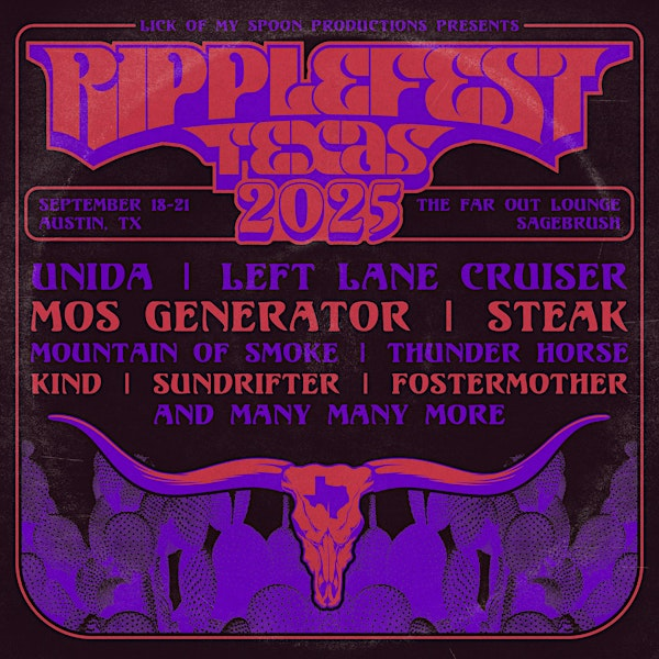 RippleFest Texas 2025 | The Far Out Lounge & Stage