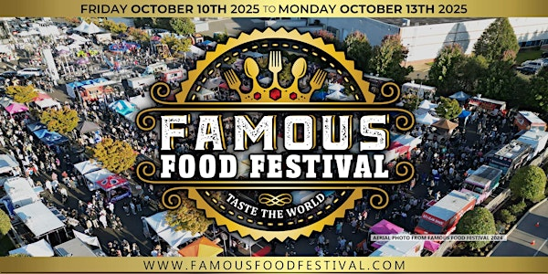 Famous Food Festival " Taste the World" Long Island, NY - Fall 2025 | Tanger Outlets - Deer Park