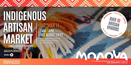 Indigenous Artisan Market | MONOVA: Museum of North Vancouver