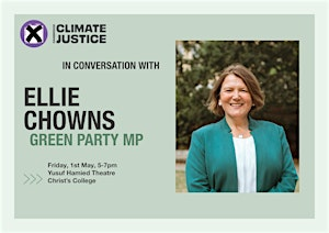 CCJ: In Conversation with Ellie Chowns | Yusuf Hamied Theatre